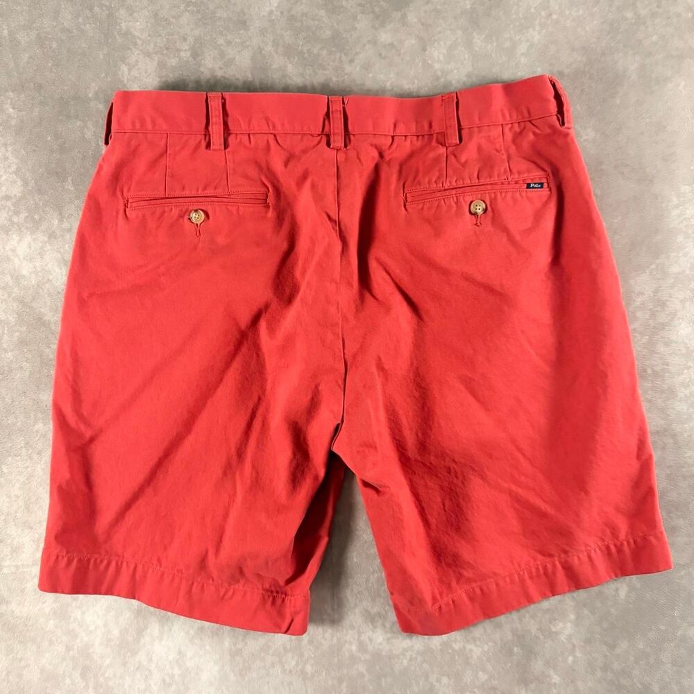 polo ralph lauren classic fit pink shorts